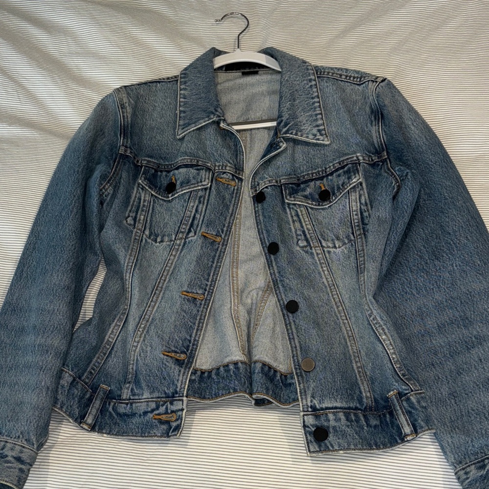 Alexander Wang Blue Denim Jacket